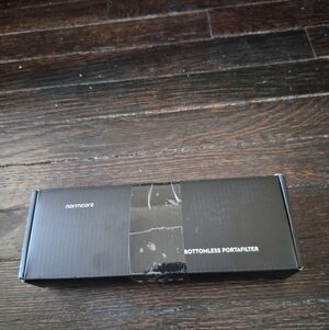 Normcore Bottomless Portafilter Delonghi 51mm Fits 3 Ears Walnut Color 304...